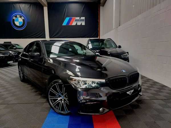 BMW 5-Series Saloon, Petrol Plug-in Hybrid, 2019, Grey