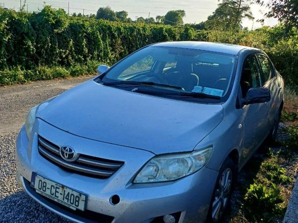 Toyota Corolla Saloon, Petrol, 2008, Silver