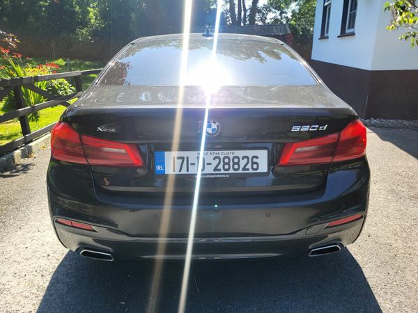 BMW 5-Series Saloon, Diesel, 2017, Black