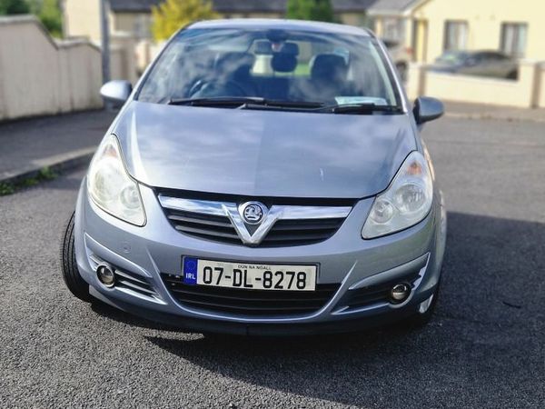 Vauxhall Corsa Hatchback, Petrol, 2007, Silver