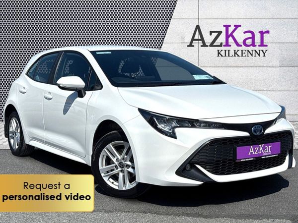 Toyota Corolla Hatchback, Petrol Hybrid, 2023, White