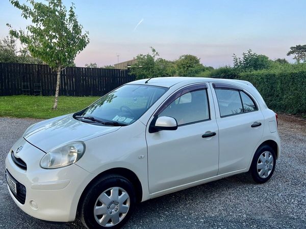 Nissan March Hatchback, Petrol, 2012, White