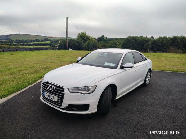 Audi A6 Saloon, Diesel, 2015, White