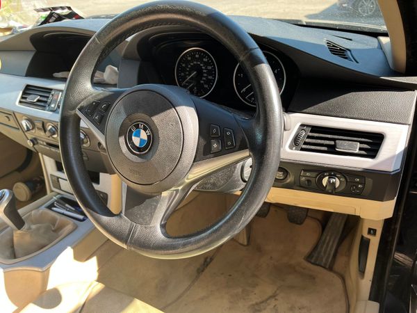 BMW 5-Series Saloon, Diesel, 2009, Black