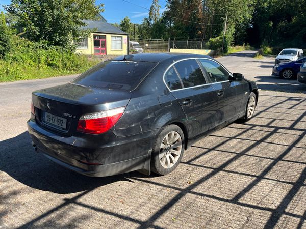 BMW 5-Series Saloon, Diesel, 2009, Black