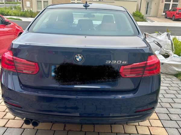 BMW 3-Series Saloon, Petrol Plug-in Hybrid, 2018, Blue