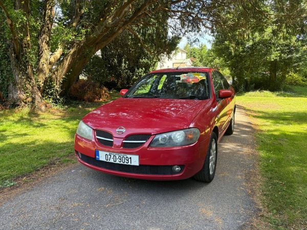 Nissan Almera Saloon, Petrol, 2007, Red