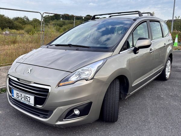 Peugeot 5008 MPV, Diesel, 2015, Grey