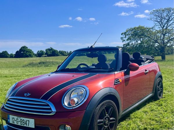 Mini Cooper Convertible, Petrol, 2012, Orange