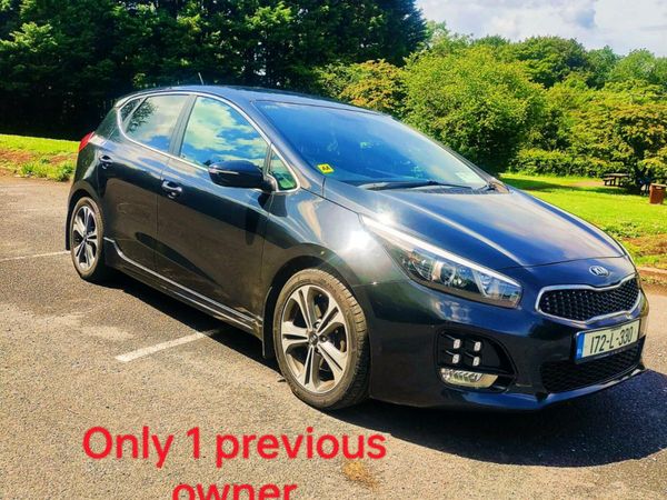 Kia Ceed Hatchback, Petrol, 2017, Black