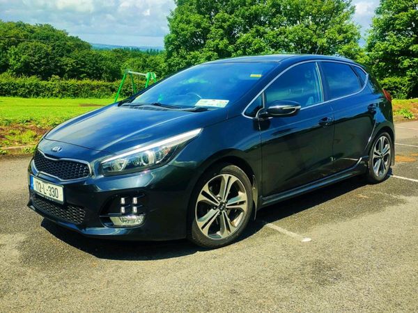 Kia Ceed Hatchback, Petrol, 2017, Black