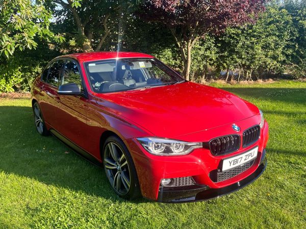 BMW 3-Series Saloon, Diesel, 2017, Red