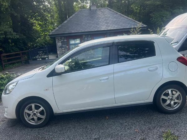 Mitsubishi Mirage Hatchback, Petrol, 2012, White