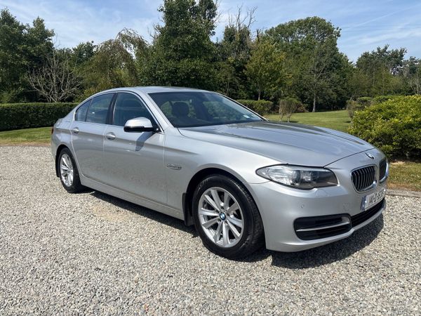 BMW 5-Series Saloon, Diesel, 2014, Silver