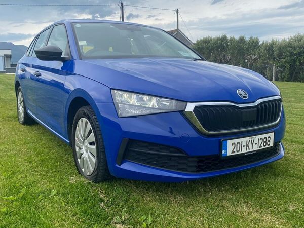 Skoda Scala Hatchback, Petrol, 2020, Blue