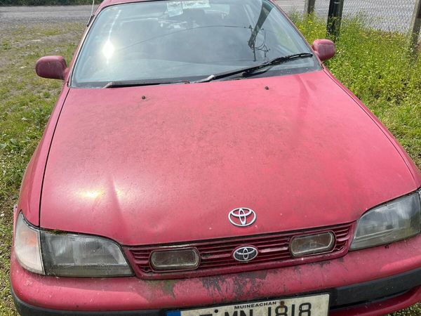 Toyota Carina Saloon, Diesel, 1997, Red