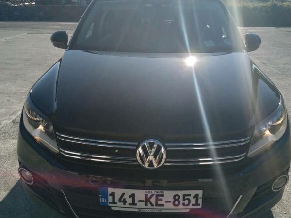Volkswagen Tiguan SUV, Diesel, 2014, Black