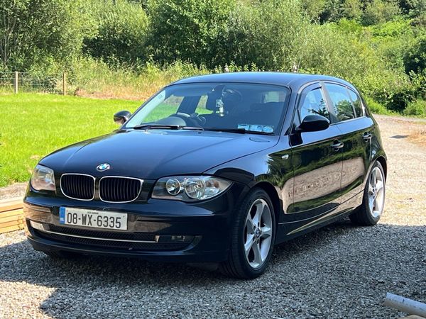 BMW 1-Series Hatchback, Diesel, 2008, Black