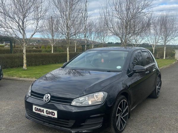 Volkswagen Golf Hatchback, Diesel, 2014, Black