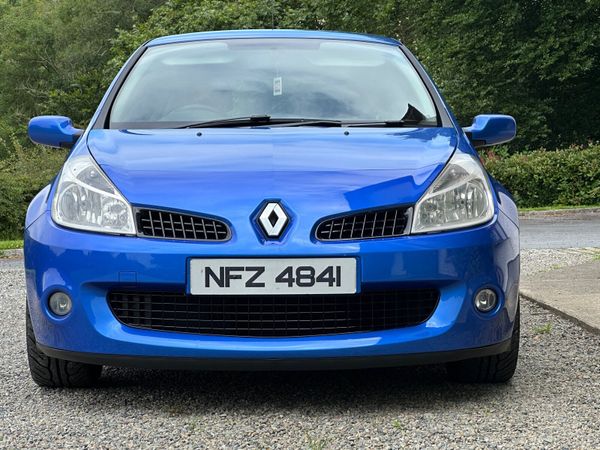 Renault Clio Hatchback, Petrol, 2008, Blue