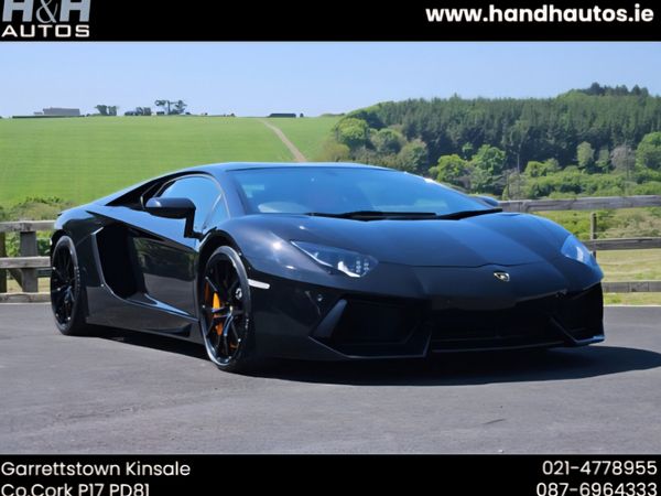 Lamborghini Aventador Coupe, Petrol, 2014, Black