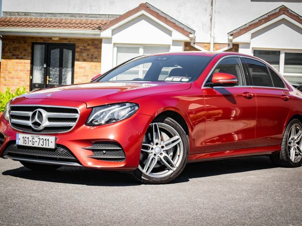 Mercedes-Benz E-Class Saloon, Diesel, 2016, Red