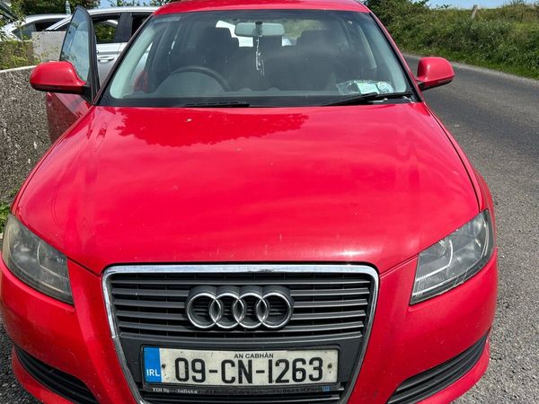 Audi A3 Hatchback, Diesel, 2009, Red