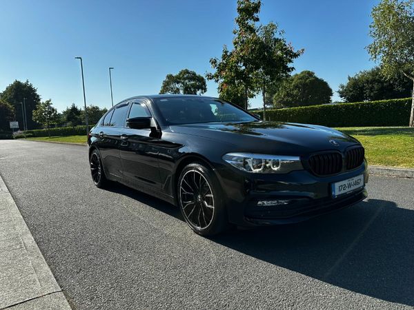BMW 5-Series Saloon, Diesel, 2017, Black