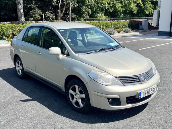 Nissan Tiida Saloon, Petrol, 2008, Silver