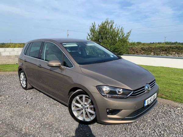 Volkswagen Golf Estate, Diesel, 2016, Gold