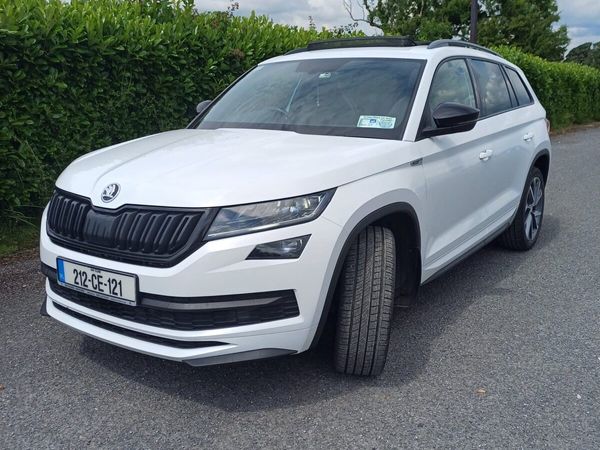 Skoda Kodiaq SUV, Diesel, 2021, White