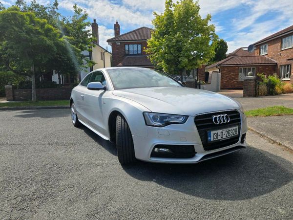 Audi A5 Coupe, Petrol, 2013, Silver