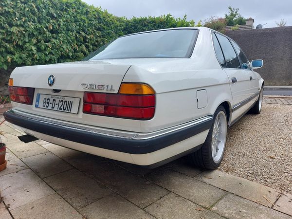 BMW 7-Series Saloon, Petrol, 1989, White