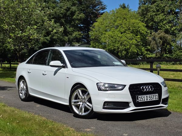 Audi A4 Saloon, Petrol, 2015, White