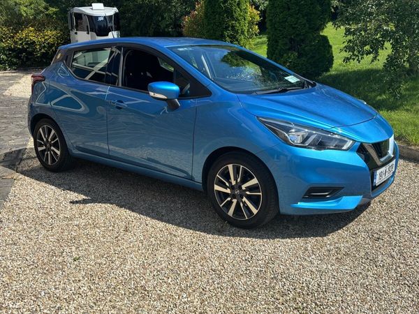 Nissan Micra Hatchback, Petrol, 2019, Blue