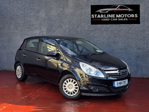 Opel Corsa Hatchback, Petrol, 2011, Black