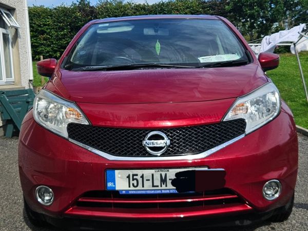 Nissan Note MPV, Petrol, 2015, Red