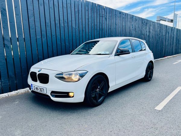 BMW 1-Series Hatchback, Petrol, 2012, White