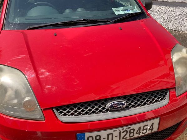 Ford Fiesta Hatchback, Petrol, 2008, Red