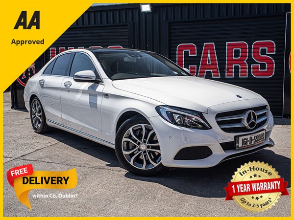 Mercedes-Benz C-Class Saloon, Diesel, 2016, White
