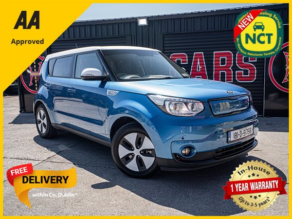 Kia Soul Hatchback, Electric, 2018, Blue