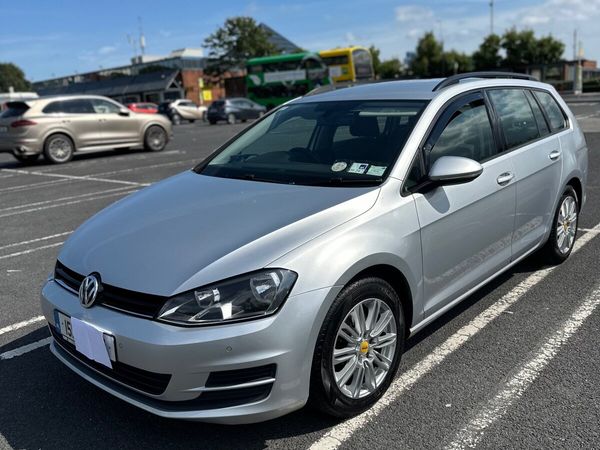 Volkswagen Golf Estate, Diesel, 2015, Silver
