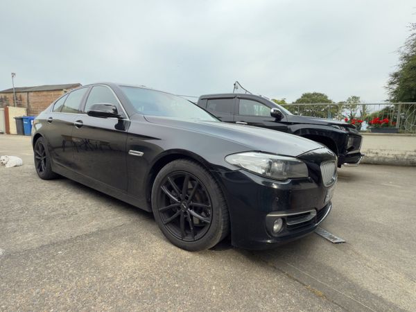 BMW 5-Series Saloon, Diesel, 2014, Black