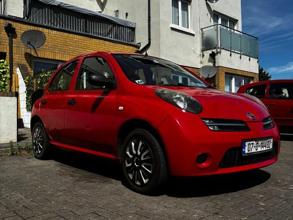 Nissan Micra Hatchback, Petrol, 2007, Red