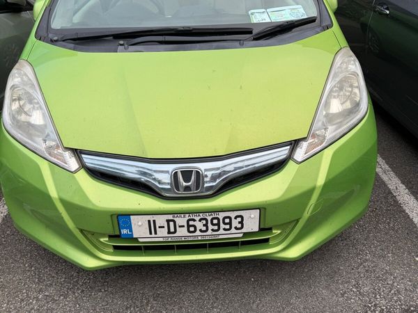 Honda Fit Hatchback, Petrol Hybrid, 2011, Green