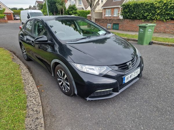 Honda Civic Hatchback, Diesel, 2014, Black