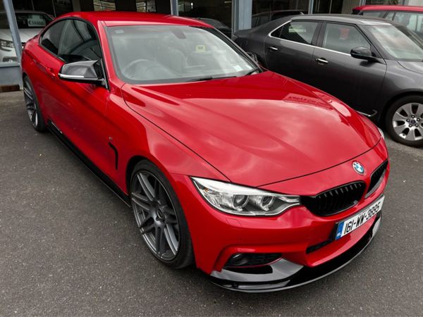 BMW 4-Series Coupe, Diesel, 2016, Red