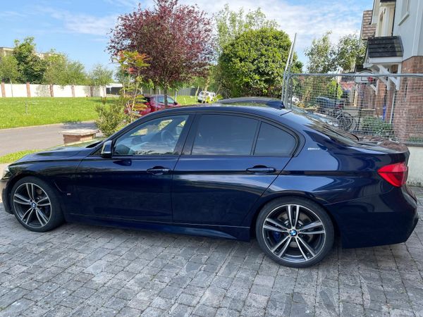BMW 3-Series Saloon, Petrol Plug-in Hybrid, 2017, Blue