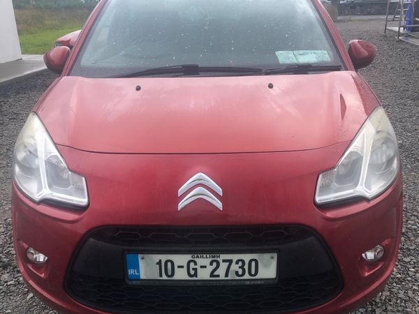 Citroen C3 Hatchback, Petrol, 2010, Red