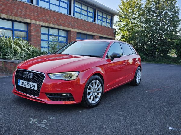 Audi A3 Hatchback, Petrol, 2014, Red